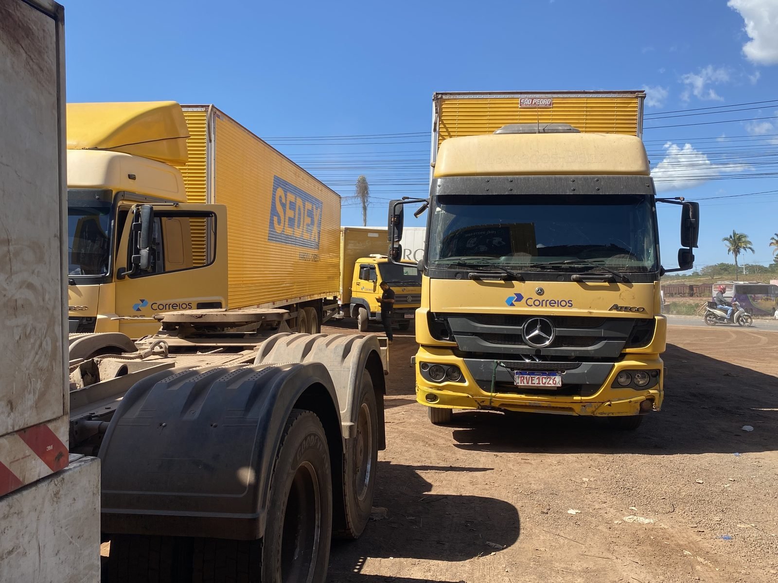 Caminhões dos Correios atendidos pela Dr Diesel